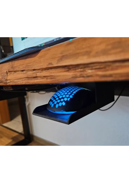 Universal Gaming Mouse Standı / Display Tutucu - Kişiselleştirilebilir Renk Masa Düzenleme Aksesuarı
