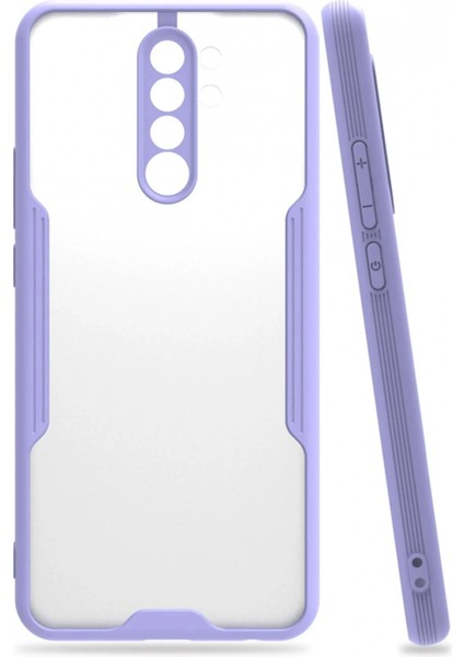 Ieg Xiaomi Redmi Note 8 Pro Kılıf Platin Silikon - Lila