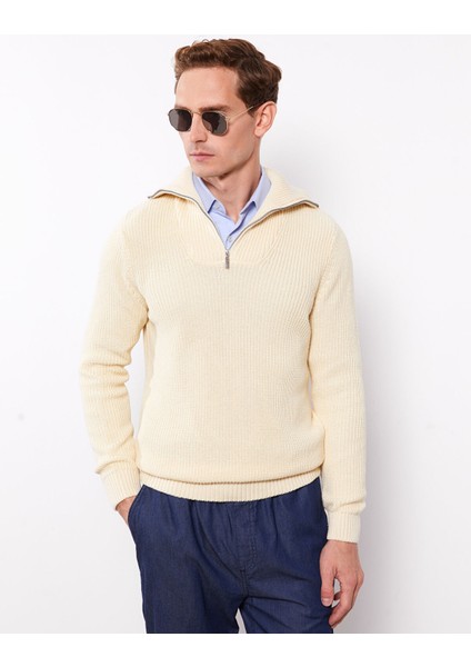 Yeni Sezon Dik Yaka Uzun Kollu Erkek Triko Kazak fiyatları