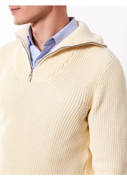 Yeni Sezon Dik Yaka Uzun Kollu Erkek Triko Kazak modelleri