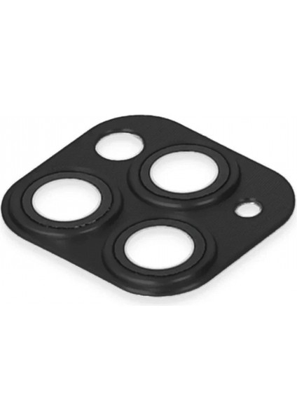 Ieg iPhone 11 Pro Max Pers Alüminyum Kamera Lens - Siyah fırsatları