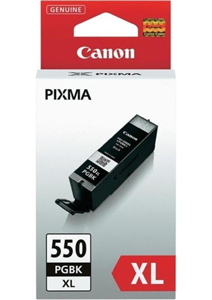 PGI-550PGBK Xl Black Siyah Yüksek Kapasite Mürekkep Kartuş IP7250