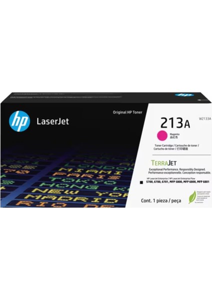 213A Magenta Kırmızı 3.000 Sayfa Toner W2133A