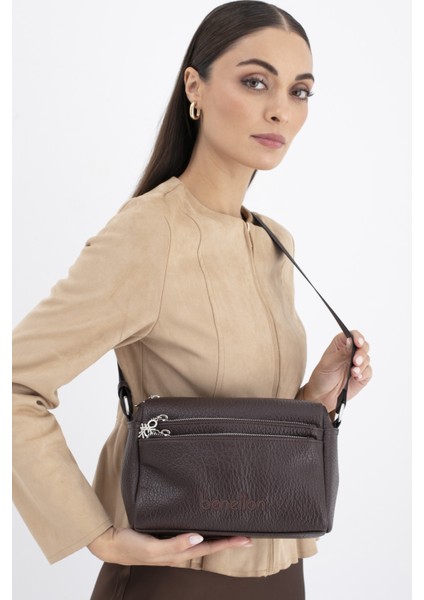 Benetton Kadın Kol Çantası Kahve BNT1692