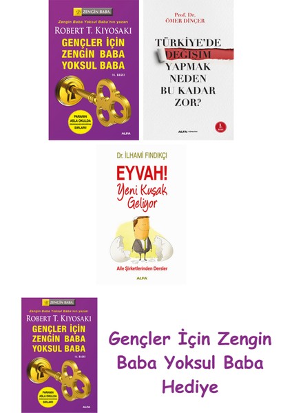 Gençler Için Zengin Baba Yoksul Baba + Türkiye'de Değişim Yapmak Neden Bu Kadar Zor? + Eyvah! Yen...