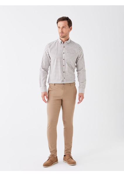 Yeni Sezon Regular Fit Uzun Kollu Ekose Erkek Gömlek modelleri