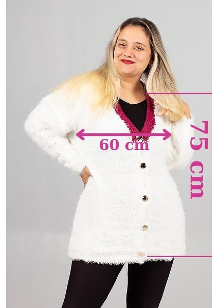 Sakallı Triko Oversize Hırka – Yumuşacık Doku, Rahat Oversize Kalıp, Şık Kış Stili fiyatları