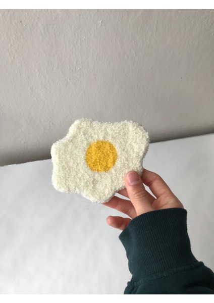 Dekoratif Yumurta Punch Bardak Altlığı Sunumluk