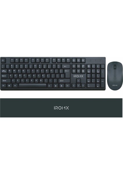 Iromx SW20C Tr Kablosuz Standart Siyah Q Klavye+Mouse