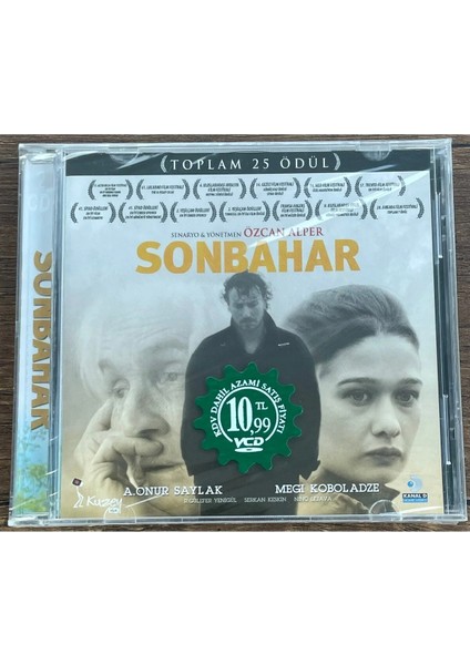 Sonbahar (2008) Orjinal VCD Film Kullanılmamış/ambalajında - Türkçe, Hemşince ve Gürcüce - Özcan Alper Filmi