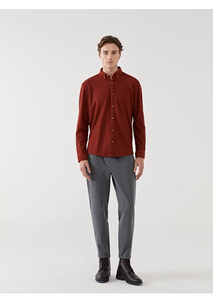 Yeni Sezon Slim Fit Uzun Kollu Erkek Gömlek fiyatları