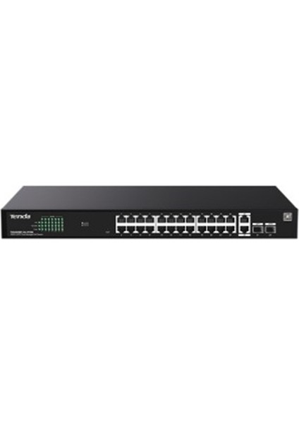 Tenda TEG2228P-24-410W 24 Port Poe 10/100/1000 2 x Sfp 410W Yonetılebılır Desktop Swıtch