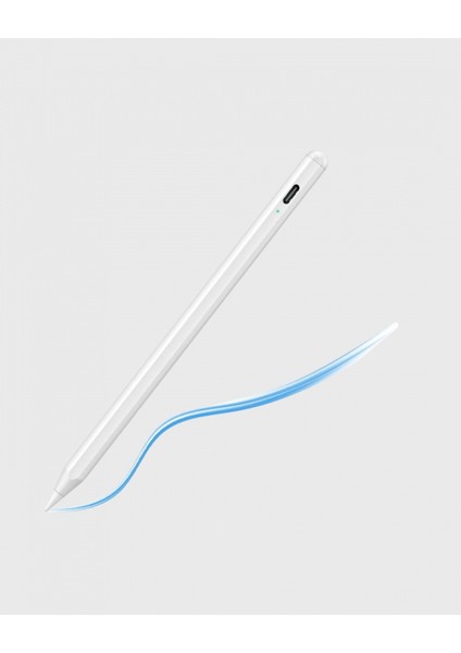 Type-C Şarjlı Dokunmatik Kalem – Ipad, iPhone ve Android Uyumlu, Sessiz Çalışan modelleri