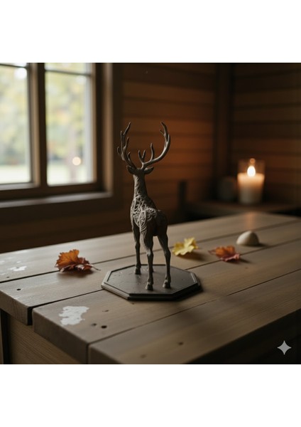 Sanatsal Geyik Biblosu Dekoratif Obje fiyatları