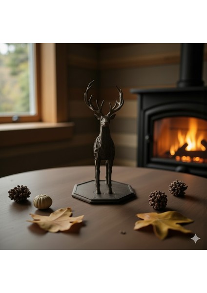 Sanatsal Geyik Biblosu Dekoratif Obje modelleri