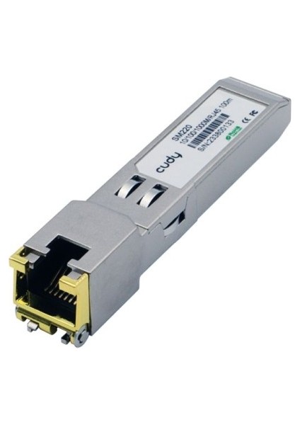 Cudy SM220 Sfp-T 1.25GB/S Bakır Gbıc Modül