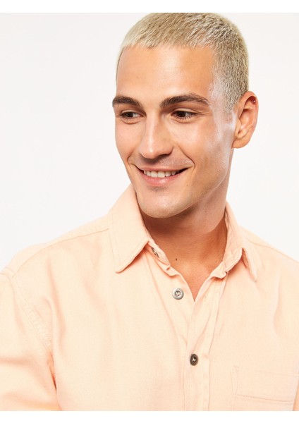 Yeni Sezon Regular Fit Uzun Kollu Gabardin Erkek Gömlek Ceket modelleri