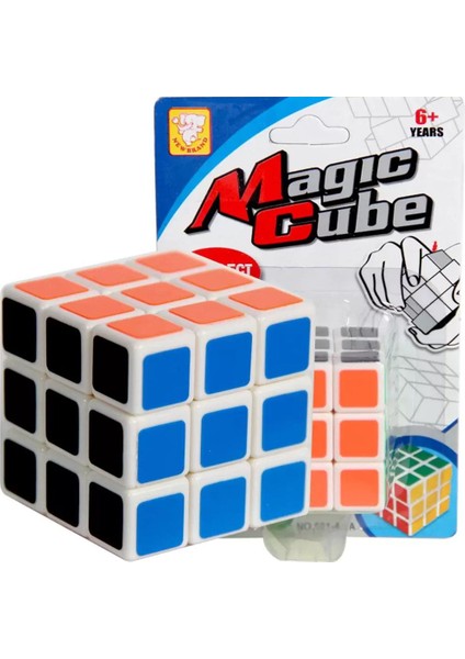Oyuncak Mini Sihirli Küp 3x3 Kartela 581-4.5A