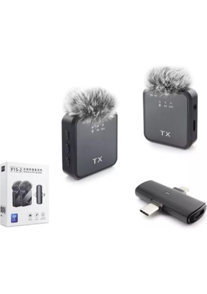F15- 2 Kablosuz Mikrofon