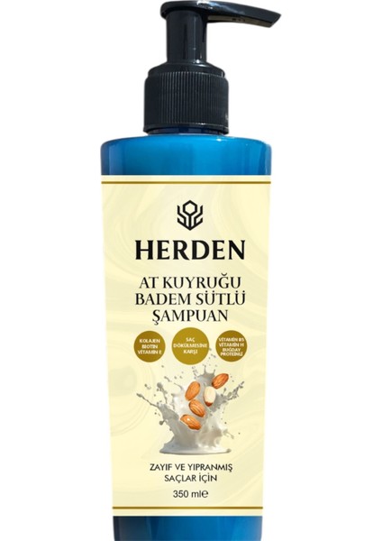 At Kuyruğu Badem Sütlü Şampuan 350 ml Zayıf ve Yıpranmış Saçlar Için fiyatları