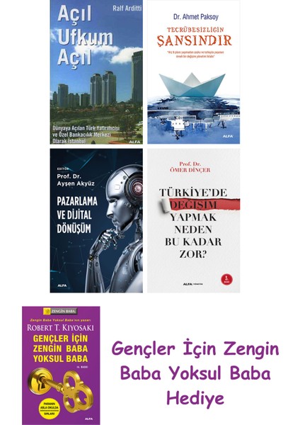 Açıl Ufkum Açıl + Tecrübesizliğin Şansındır + Pazarlama ve Dijital Dönüşüm + Türkiye'de Değişim Y...