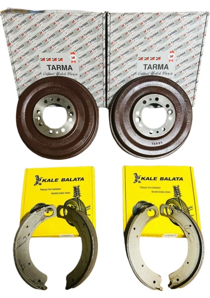 Massey Ferguson 135-148 240 Fren Balatası Takım Kale+Tarma Kampana 2 Adet Komple Takım