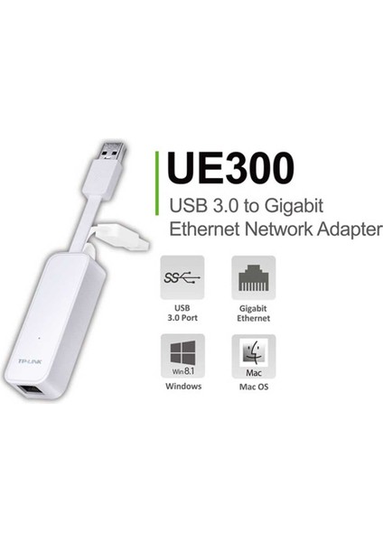 Tp-Lınk UE300 10/100/1000 USB Ethernet Dönüştürücü fiyatları