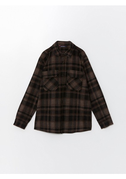 Yeni Sezon Regular Fit Uzun Kollu Ekose Erkek Oduncu Gömlek indirimleri