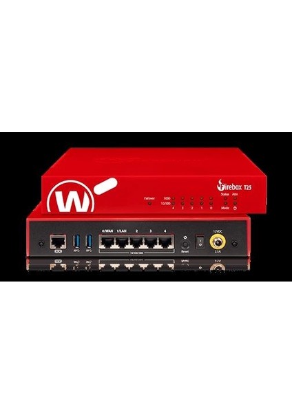Watchguard Fırebox T25 + 3 Yıl Lisans Ucretsız Kurulum Destegı