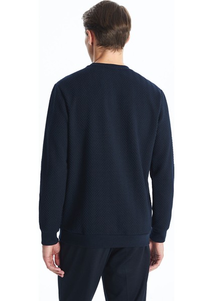 Yeni Sezon Bisiklet Yaka Uzun Kollu Erkek Sweatshirt fırsatları