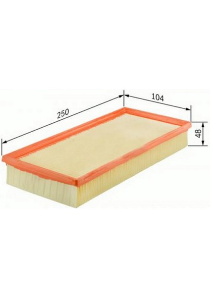 Mtxdpn Hava Filtresi Mitsubishi Colt 04-