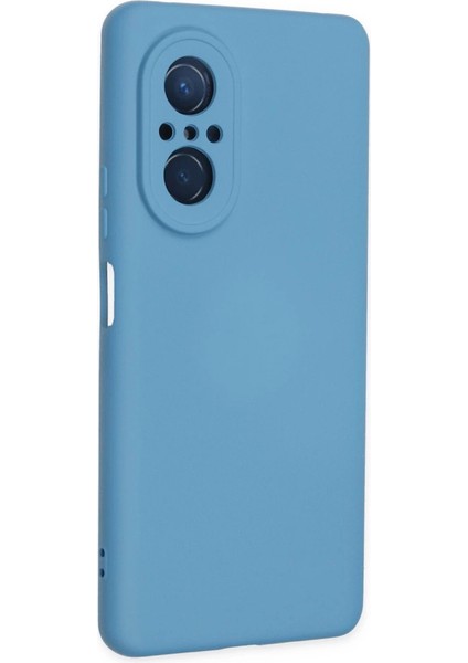 Huawei Nova 9 Se Kılıf Nano Içi Kadife Silikon - Mavi fiyatları
