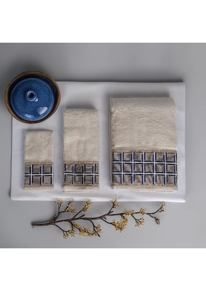 Tılsım Koleksiyonu Micro Bambu, Vizon Renk, Özel Paketli Havlu Seti