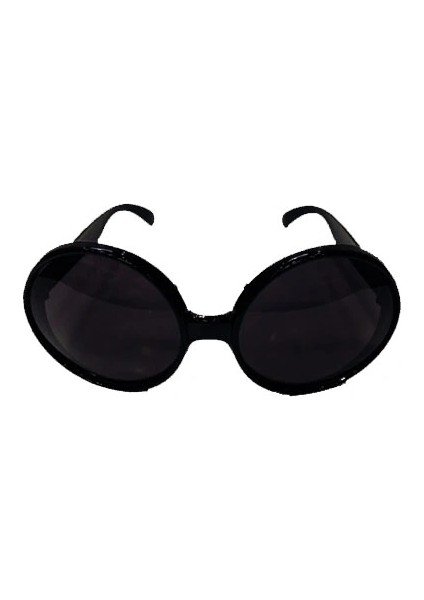 Ieg® 80 Li Yıllar Siyah Renk Nostalji Yeşilçam Parti Gözlüğü (4887)