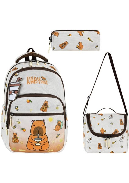Kapipara Ilkokul Çantası 3 Lü Set