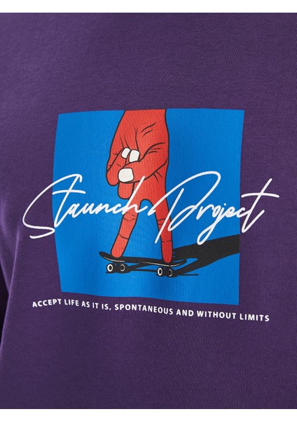 Yeni Sezon Uzun Kollu Baskılı Erkek Kalın Hoodie fırsatları