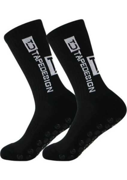 Kaydırmaz Silikon Tabanlı Futbol Çorabı Kauçuk Havlu Taban Dikişsiz Maç Sporcu Tozluk Halı Saha Maç