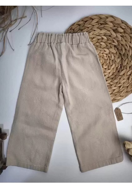 3 Parça Kız Çocuk Kombin Seti — Body, Nakışlı Yelek, Cepli Pantolon indirimleri