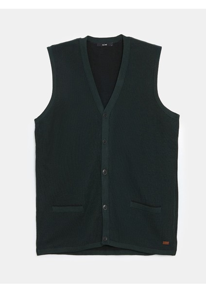 Yeni Sezon Standart Kalıp V Yaka Erkek Triko Yelek indirimleri