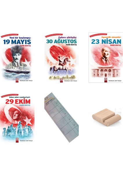 Kurtuluş Mücadelesi Serisi/19 Mayıs-30 Ağustos-23 Nisan-29 Ekim/3.sını/f8-9 Yaş Hikaye+Tablet Tutcu