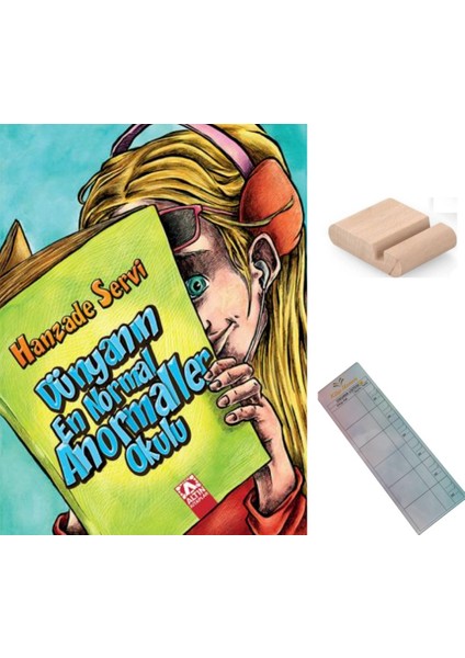 Dünyanın En Normal Anormaller Okulu / Hanzade Selvi / 9-12 Yaş Hikaye + Tablet Tutucu