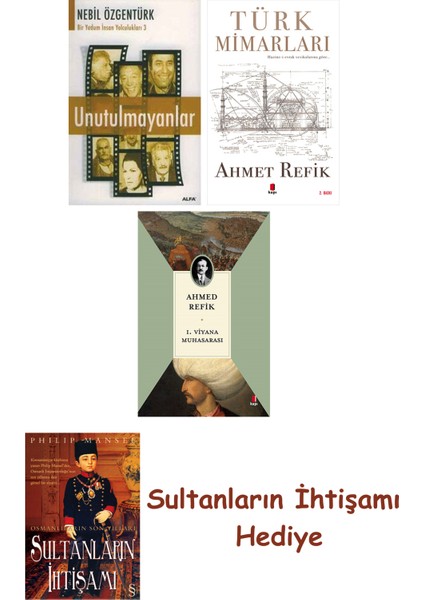 Unutulmayanlar + Türk Mimarları + 1. Viyana Muhasarası + Her Şey... + Sultanların Ihtişamı