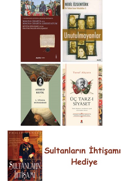 Büyük Sözleşme Ya Da Özgürlükler Sözleşmesi + Unutulmayanlar + 1... + Sultanların Ihtişamı