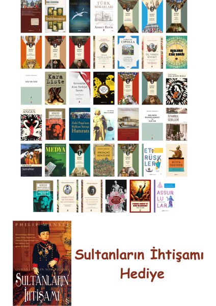 41 Kitaplık Tarih Seti + Sultanların Ihtişamı