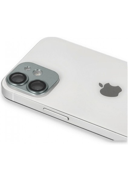 Ieg iPhone 11 Pers Alüminyum Kamera Lens - Yeşil modelleri