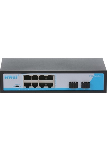 Hruı HR901-AF-8P2S 8 Port 10/100/1000 8 Port Poe 2 x Sfp 120W Yonetılemez Swıtch