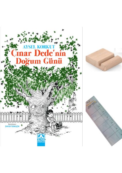 Çınar Dede'nin Doğum Günü / Aysel Korkut / 5. ve 6. Sınıf / 10-12 Yaş Hikaye+Tablet Tutucu