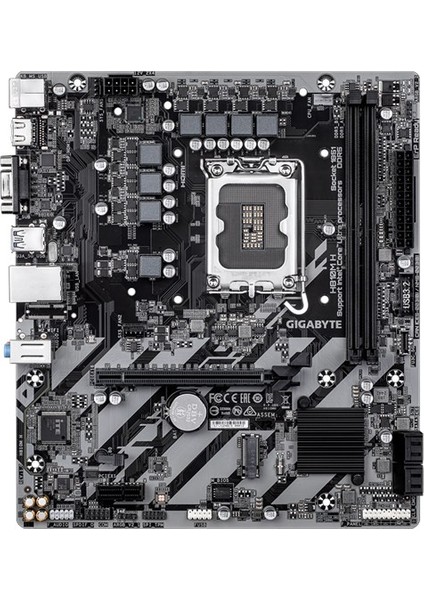 Gıgabyte H810M-H 2x Ddr5 Hdmı/vga 1x M.2 Usb3.2 1851P Anakart fiyatları