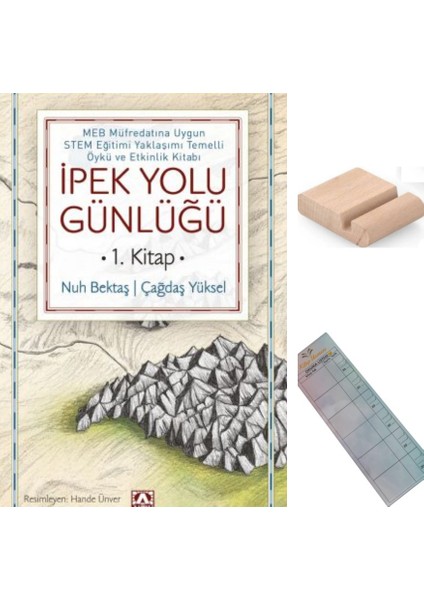 Ipek Yolu Günlüğü 1. Kitap/ Nuh Bektaş Çağdaş Yüksek/5. ve 6. Sınıf /10-12 Yaş Hikaye+Tablet Tutucu
