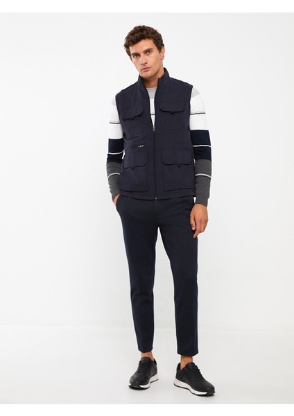 Yeni Sezon Standart Kalıp Dik Yaka Erkek Avcı Yeleği modelleri